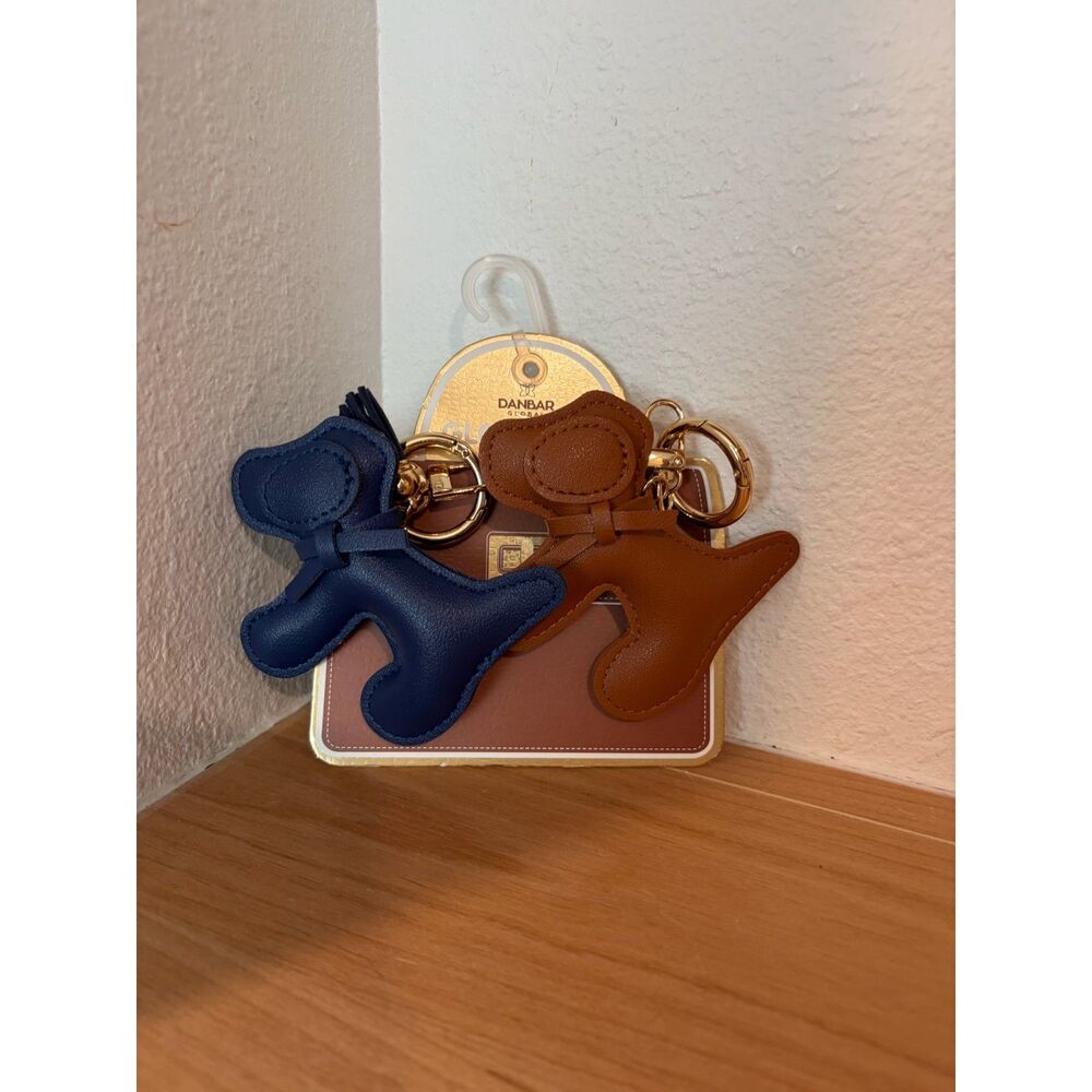 Danbar Global Gloss & Go Dog Keychain Set NWT